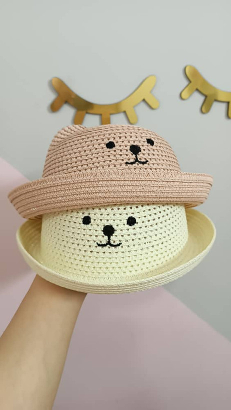 کلاه حصیری بچگانه