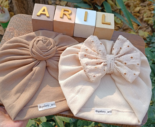 توربان های کرم و نسکافه ای گیس بافت