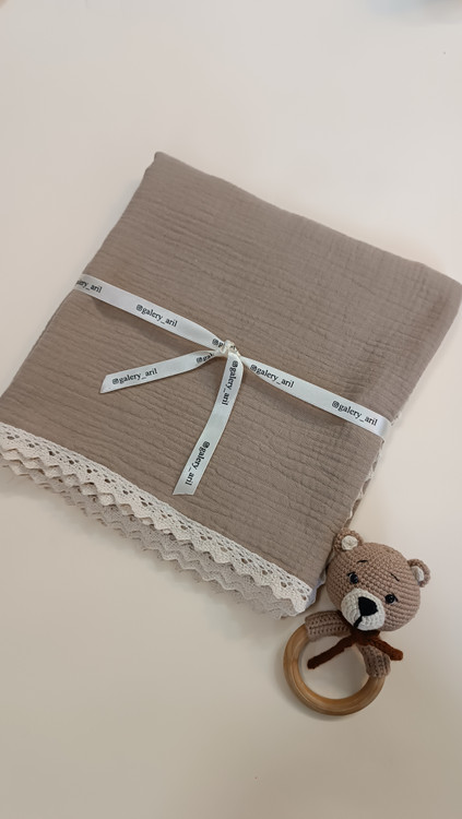 رو انداز نوزادی موسلین